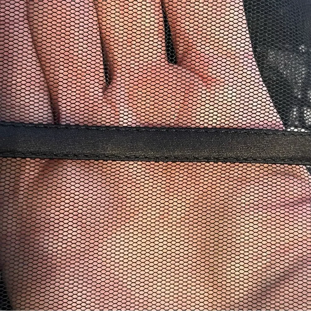 WHBM Black Tulle Strapless Pleated Cocktail Dress Womens 4 Fit Flare Formal LBD - Picture 11 of 14